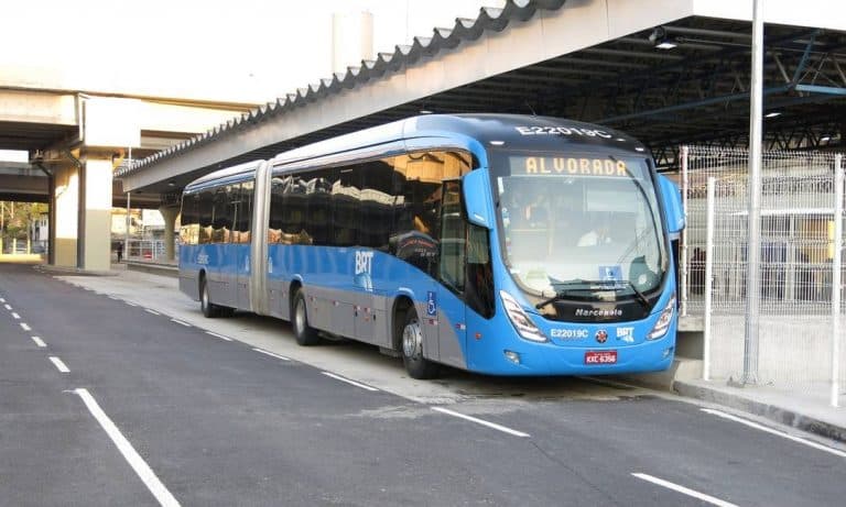 Sistema BRT-Rio registra 95 acidentes durante o 1º semestre de 2022