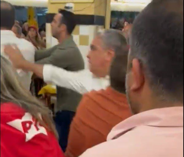 Apoiadores de candidatos ao Senado brigam após comício de Lula; André Ceciliano se envolveu na confusão