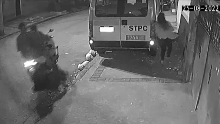 Pique-esconde: mulher escapa de assalto ao se jogar embaixo de uma van em Rocha Miranda