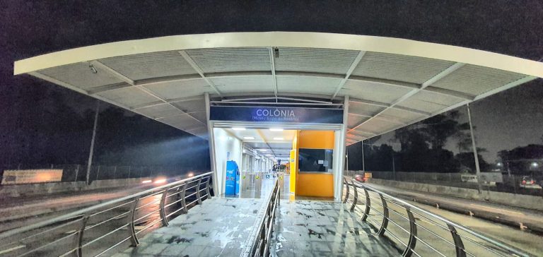 Estação Colônia, no corredor Transolímpica, é reaberta após reforma