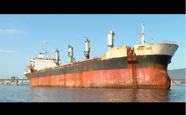 Marinha abrirá inquérito para saber as causas da colisão do navio São Luiz contra a Ponte Rio-Niterói