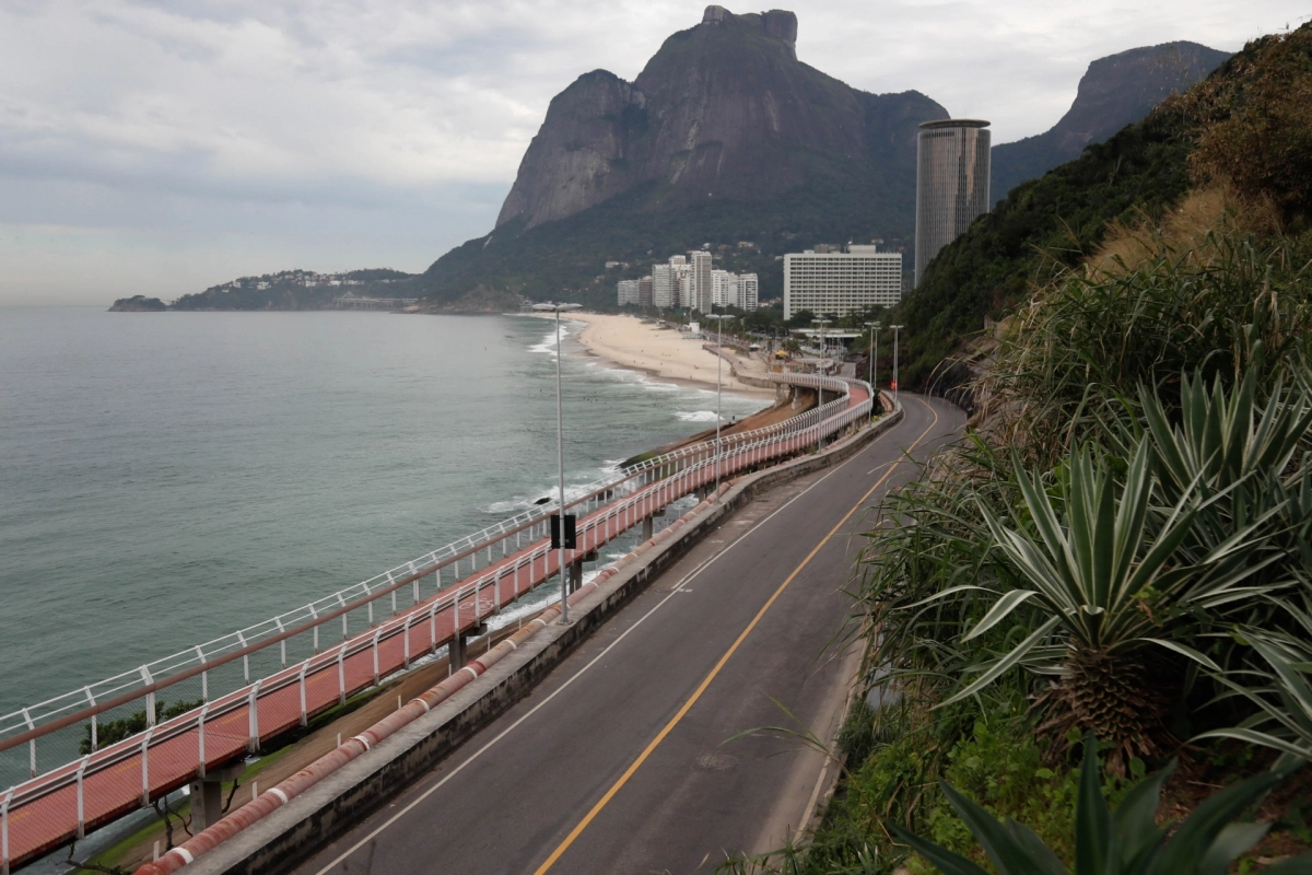 Avenida Niemeyer é reaberta após nove meses de interdição