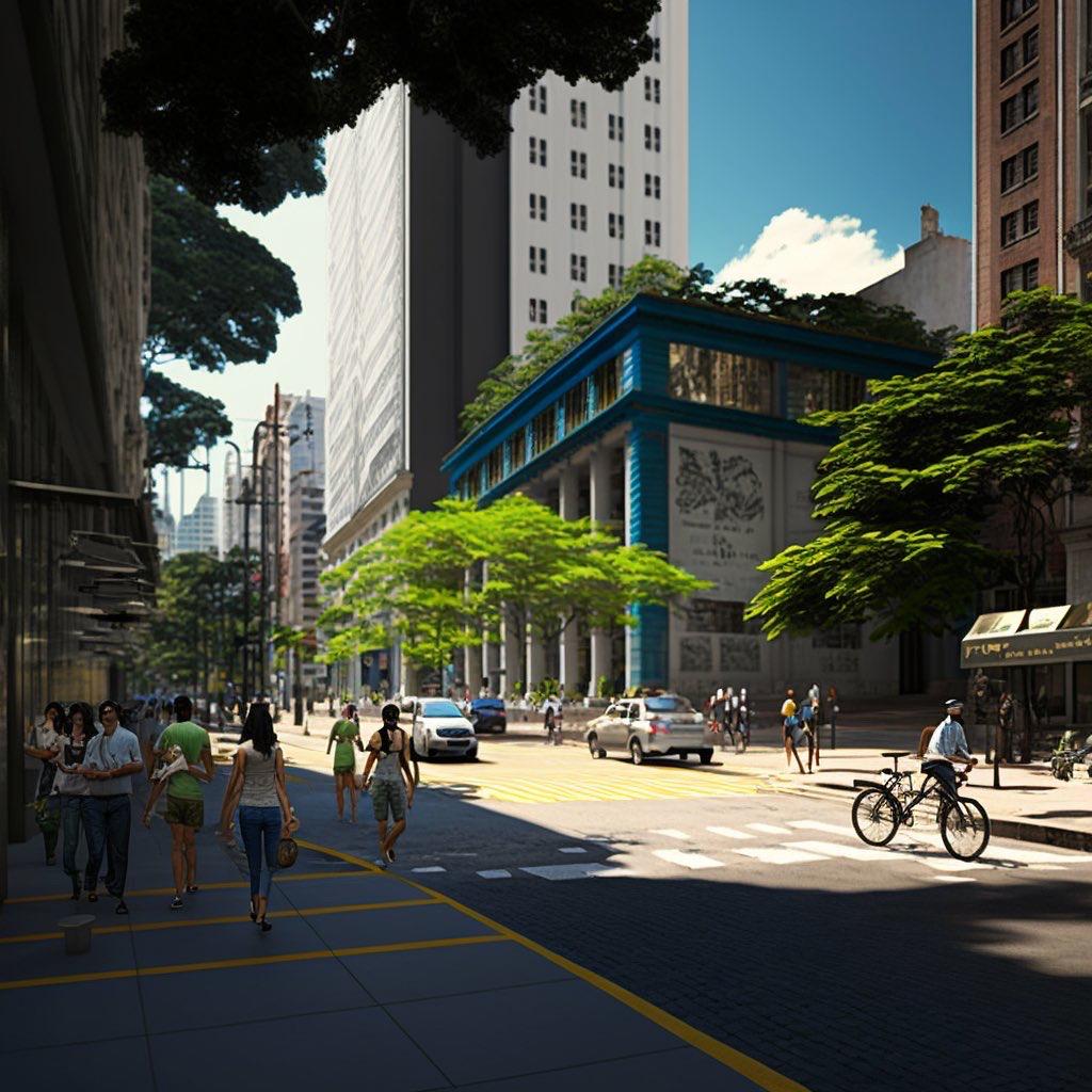 Urbanista usa Inteligência Artificial para criar paisagens do cotidiano carioca - Diário do Rio de Janeiro