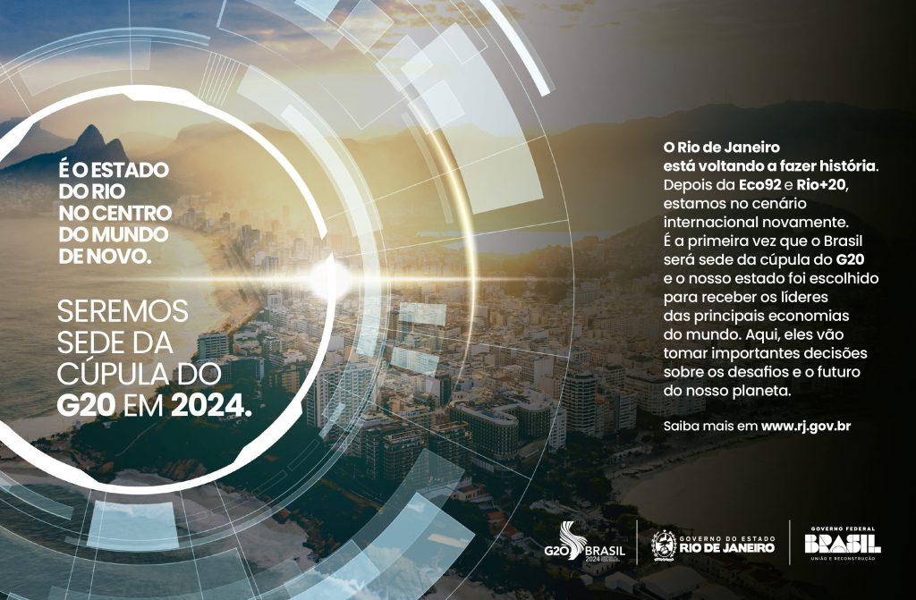 Rio De Janeiro Como Sede Do G20 Em 2024 é Tema De Campanha - Diário Do ...